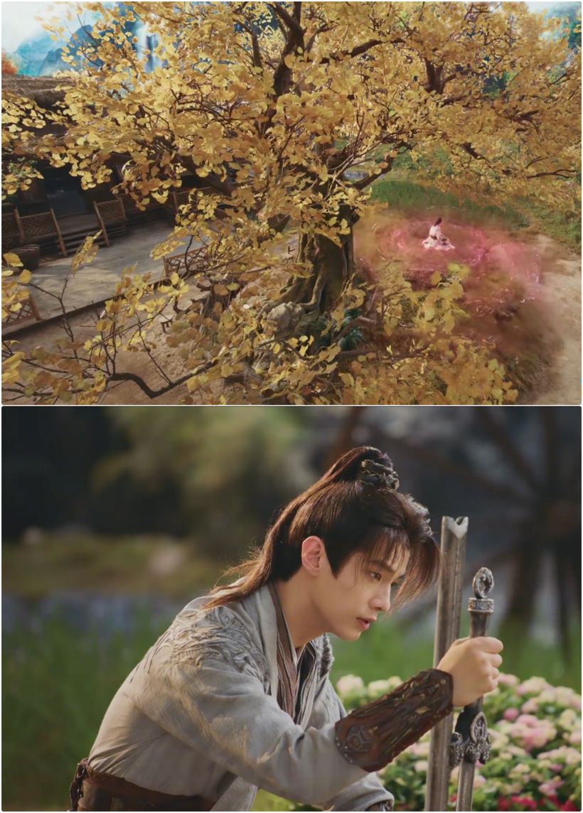 Diệp Đỉnh Chi được một cao tăng giúp loại bỏ tâm ma.