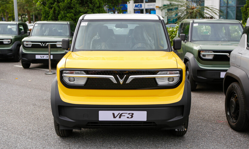 Phía đầu xe VINFAST VF 3