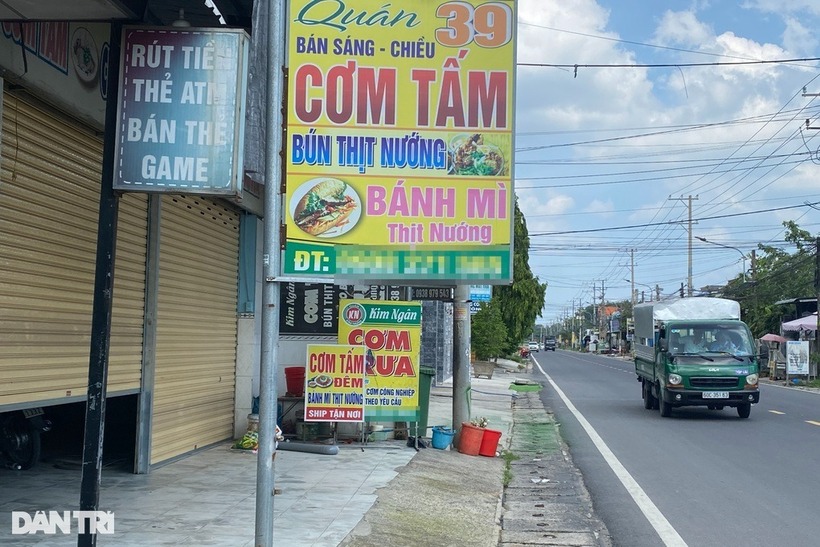 Căn nhà là tiệm cơm tấm xảy ra những vụ đầu độc ở Đồng Nai. Ảnh: Dân trí