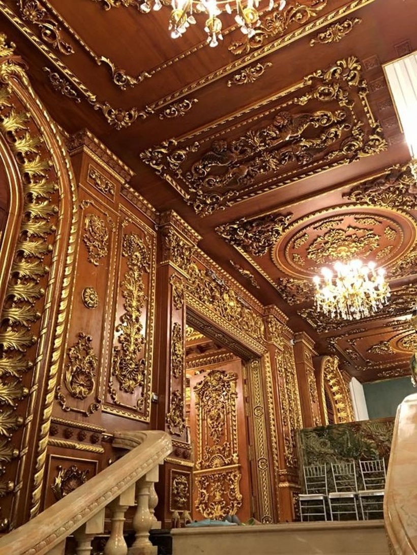 Bên trong căn biệt thự 300 tỷ, "dát vàng khắp nơi" của đại gia sắt vụn - 15