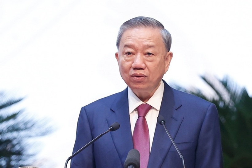 Đồng chí Tô Lâm, Tổng Bí thư Ban Chấp hành Trung ương Đảng Cộng sản Việt Nam, Chủ tịch nước Cộng hòa xã hội chủ nghĩa Việt Nam - Ảnh: VGP/Nhật Bắc