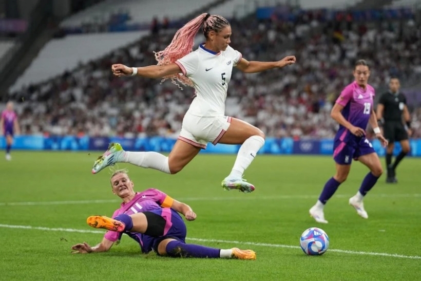 4 đội bóng tham gia tranh tài tại bán kết bóng đã nữ Olympic Paris 2024 đã lộ diện. Ảnh minh họa: Getty Images