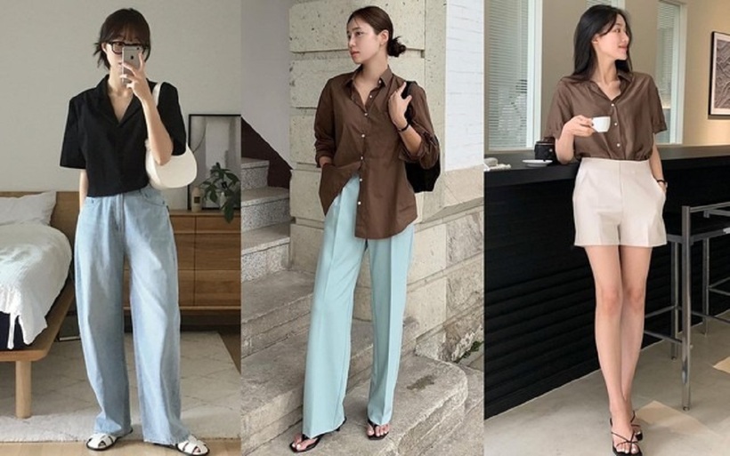 Áo sơ mi tối màu - item "cứu cánh" cho những ngày lười mix đồ