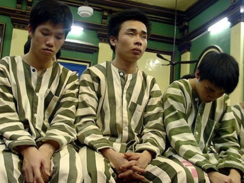 Nguyễn Ngọc Tuấn, Nguyễn Văn Tiếp và Trần Trung Hiếu. Ảnh: Tuổi Trẻ