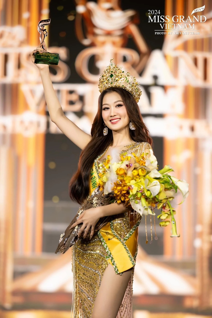 Vì sao tân hoa hậu Miss Grand Vietnam 2024 bị dư luận 