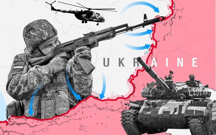 Nga tiến những bước chậm rãi ở phía đông Ukraine. Ảnh: Telegraph