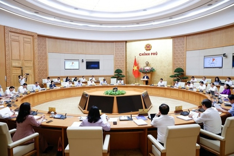 Phiên họp Chính phủ thường kỳ tháng 7/2024 (Ảnh: VGP).