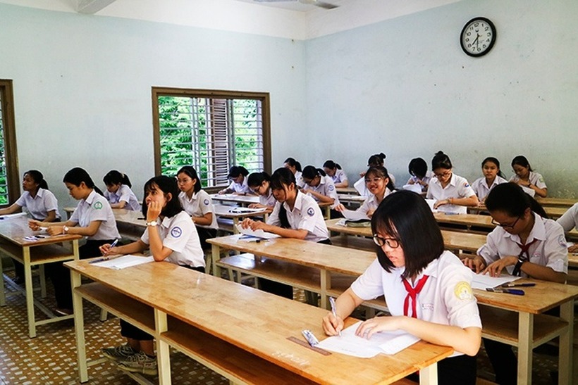 Năm học 2025-2026, tỉnh Quảng Nam tuyển không quá 80% số học sinh tốt nghiệp THCS. (Ảnh: Dân trí)