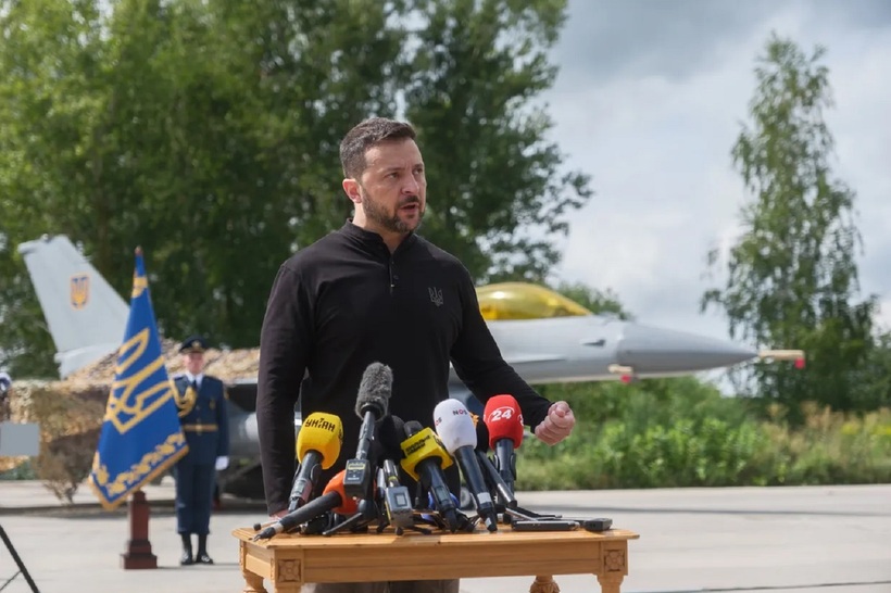 Tổng thống Ukraine Volodymyr Zelensky. Ảnh: Getty Images