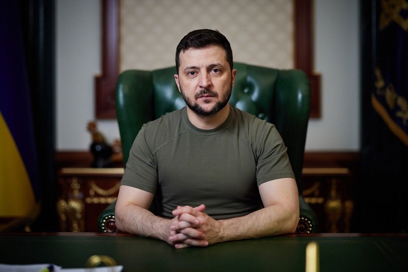 Tổng thống Ukraine Volodymyr Zelensky. Ảnh: Reuters