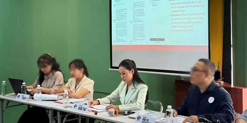 Nam Thư khẳng định bản thân không xen vào mối quan hệ tình cảm của tài khoản "Zyy Doo". Ảnh: Công Thương