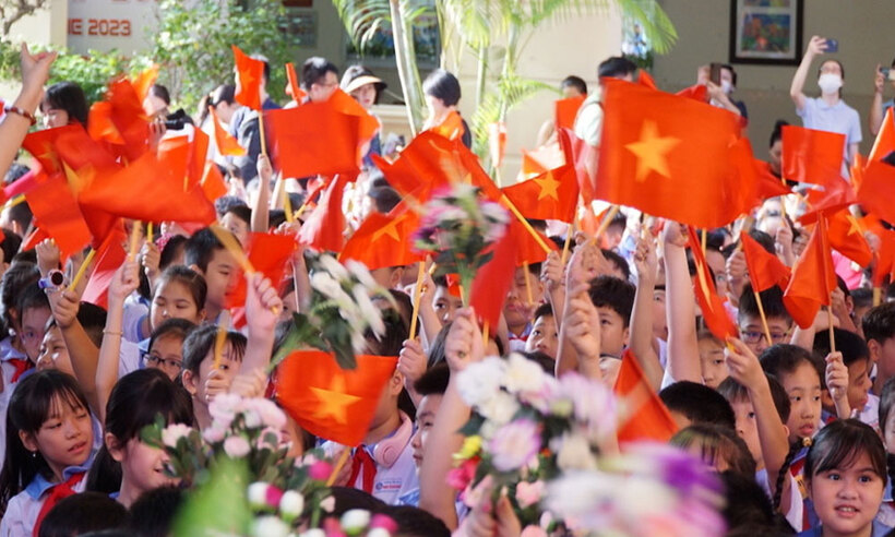 Học sinh cả nước sẽ khai giảng ngày 5/9. (Ảnh minh họa)
