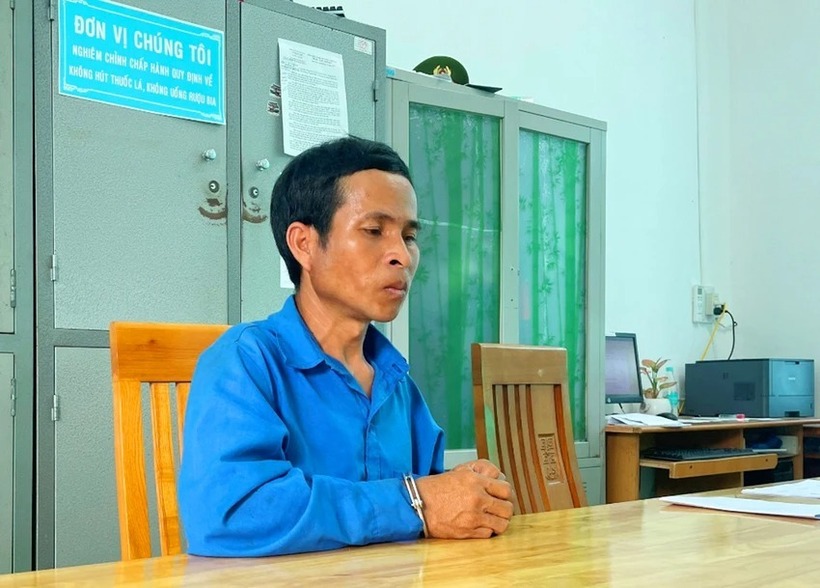 A Dô tại cơ quan công an. Ảnh: Pháp luật TP.HCM