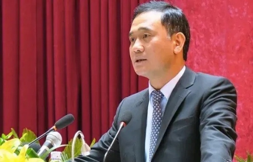 Ông Ngô Ngọc Đức trước khi bị khởi tố. Ảnh: VTV