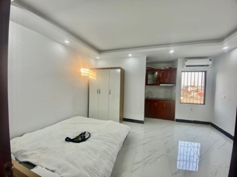 Một phòng trọ nhỏ khép kín, sạnh sẽ.