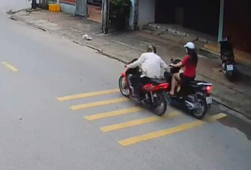 Hình ảnh đối tượng cướp tài sản được camera ghi lại. Ảnh: Giao Thông
