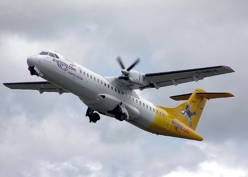 Máy bay ATR 72 do hãng ATR sản xuất. Ảnh: ATR
