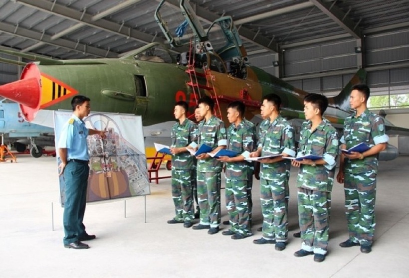 Học viên Trường Sĩ quan Không quân. Ảnh: Báo Quân đội nhân dân