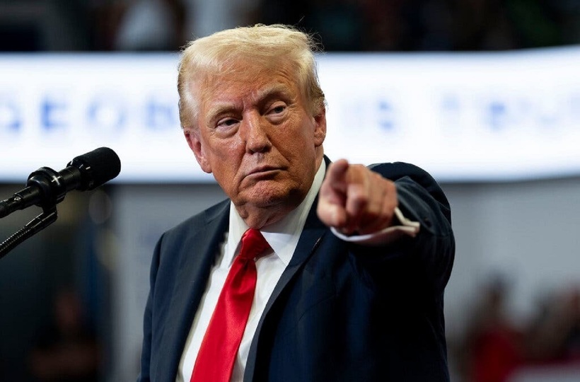 Ứng cử viên tổng thống đảng Cộng hòa Donald Trump. Ảnh: The New York Times