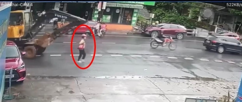Hiện trường xảy ra vụ tai nạn. Ảnh: Báo Dân việt.