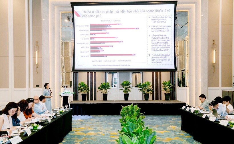 Chủ tịch của PwC Việt Nam nói thêm, thuốc lá bất hợp pháp không cần tuân thủ các quy định của Nhà nước cùng một số lợi thế về cạnh tranh, khi giá thuốc lá hợp pháp tăng do thuế TTĐB tăng, rủi ro cao người tiêu dùng sẽ chuyển sang thuốc lá lậu.