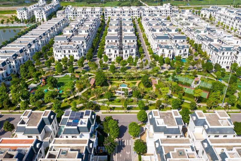 Hệ thống công viên rộng lớn của Vinhomes Star City mang đến môi trường sống chuẩn xanh sinh thái hiếm có cho cư dân Princess’s Manor