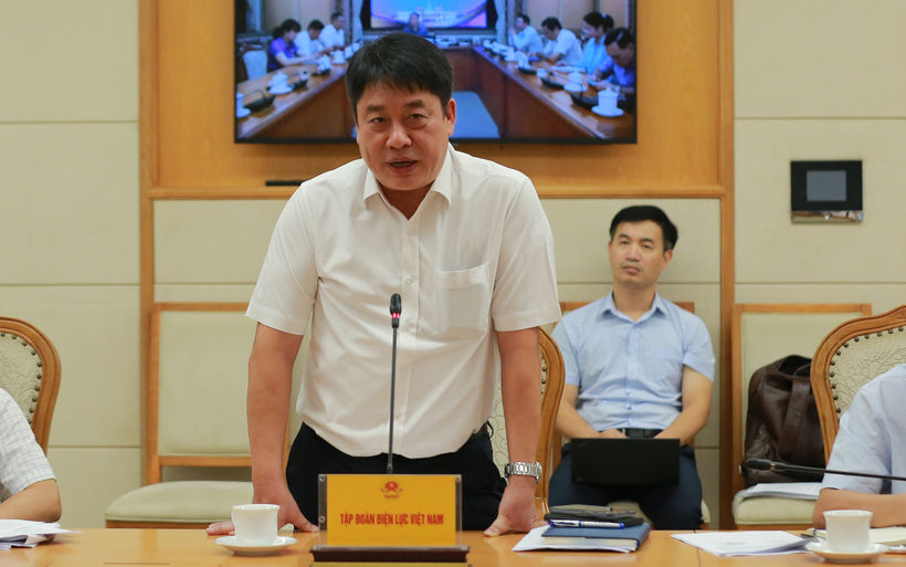 Tổng Giám đốc EVN Nguyễn Anh Tuấn (Ảnh: VGP).