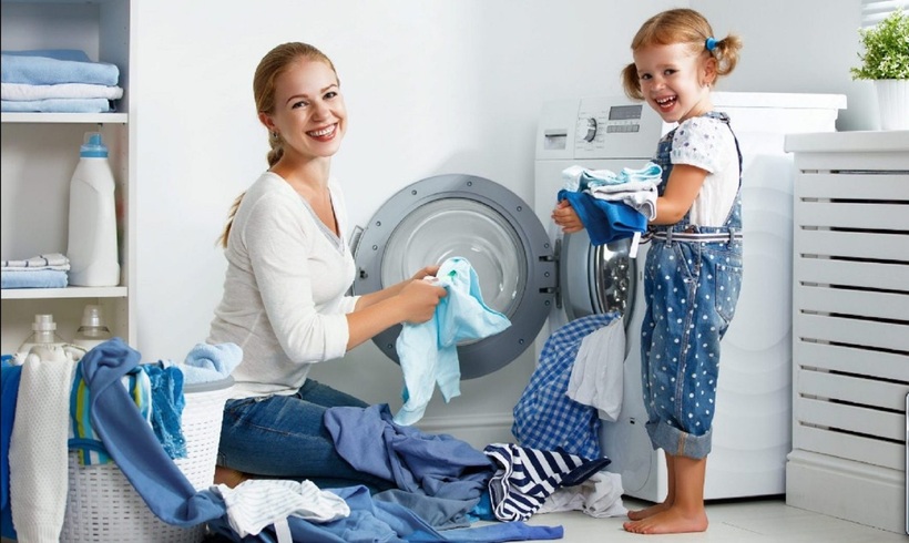 Máy giặt cần được vệ sinh thường xuyên.