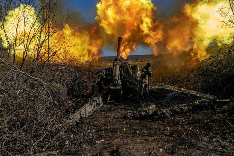 Giao tranh lan rộng ở Ukraine. Ảnh: NYT