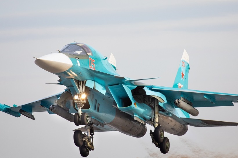 Máy bay chiến đấu Su-34 của Nga. Ảnh: Getty Images