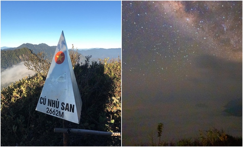 Đến Cú Nhù San ngắm dải ngân hà. (Ảnh: VnExpress)