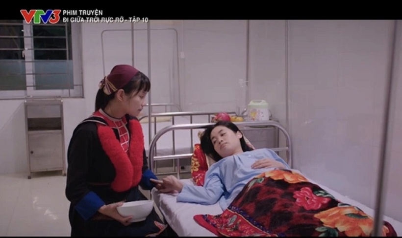 Pu chăm sóc Lở ở viện.