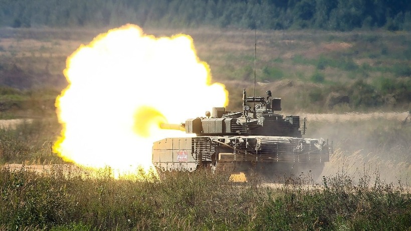 T-90M từng được Tổng thống Nga Vladimir Putin mô tả là "xe tăng tốt nhất thế giới". Ảnh: National Interest