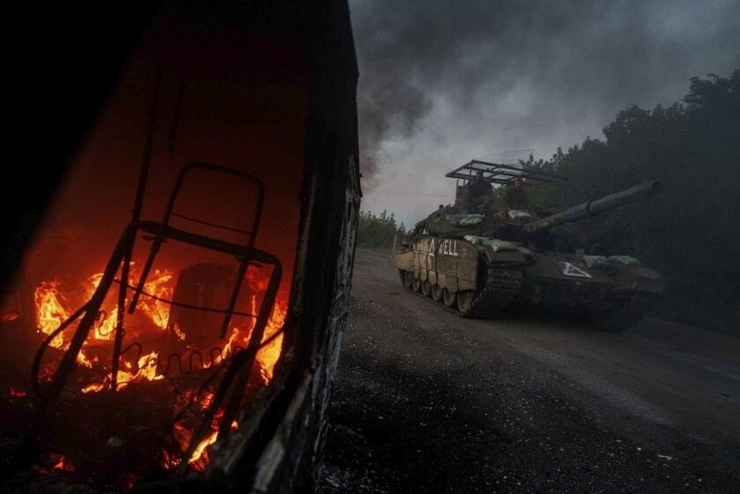 Ukraine dần cạn kiệt lực lượng dự bị ở Kursk. Ảnh: LA Times