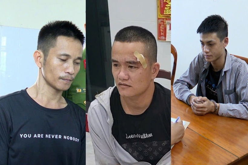 Các đối tượng liên quan đến đường dây ma túy bị cơ quan công an bắt giữ. Ảnh: Dân Trí