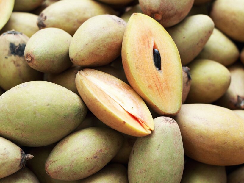 Quả hồng xiêm giàu calo, hàm lượng chất béo thấp, chứa nhiều vitamin và khoáng chất tốt cho sức khỏe.