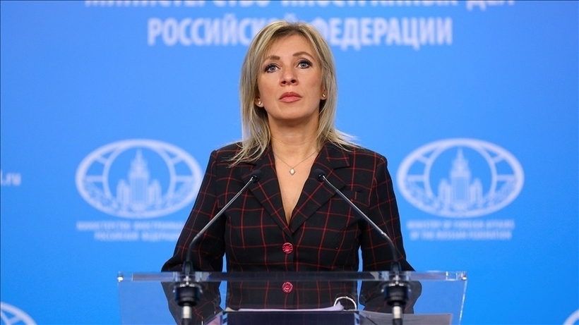 Phát ngôn viên Bộ Ngoại giao Nga Maria Zakharova. Ảnh: Anadolu