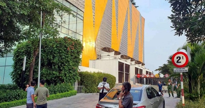 Khu vực xảy ra vụ cô gái bị sát hại.