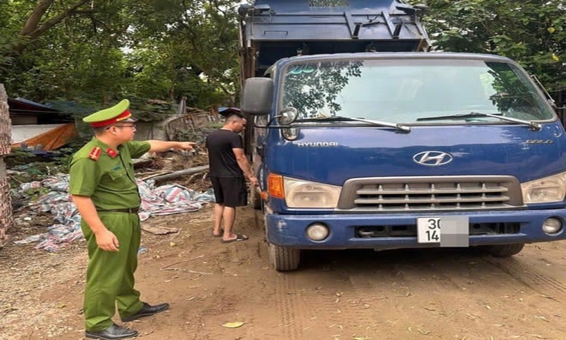 Hiện trường xảy ra vụ việc.