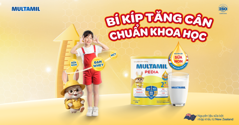 Khám phá lý do mẹ tin chọn sữa mát tăng cân khoa học Multamil Pedia - 1