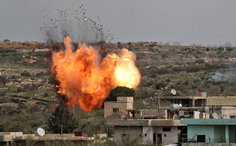 Một cuộc không kích tại Syria. Ảnh minh họa