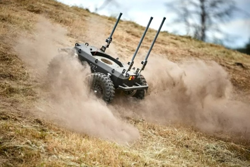 UGV Ratel-S của Ukraine. Ảnh: Newsweek