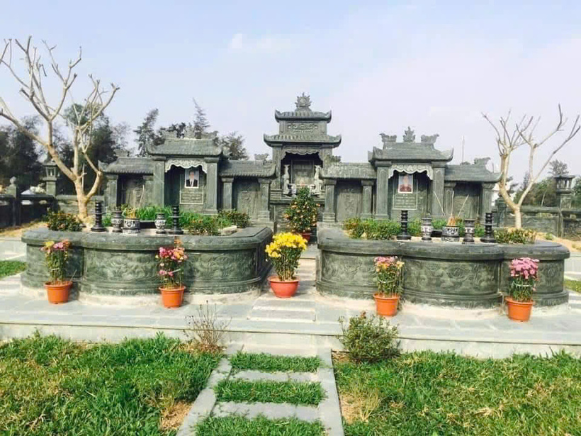 Lăng mộ đá đẹp và uy tín tại Hà Nội - Công ty đá mỹ nghệ Thiên Đức - 1