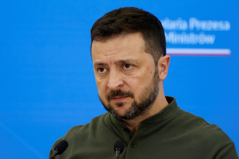 Tổng thống Ukraine Volodymyr Zelensky. Ảnh: Reuters