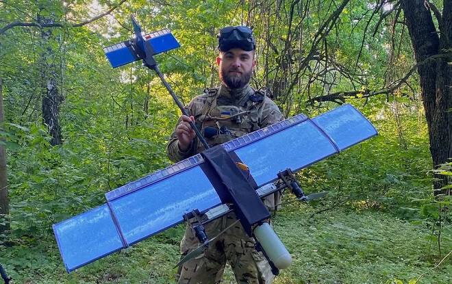 UAV tự sát của Ukraine. (Ảnh: Telegraph)