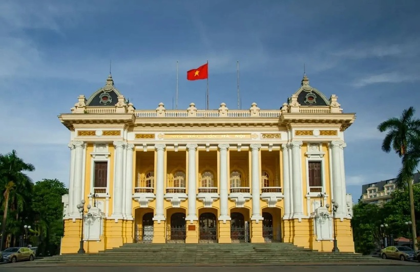 Nhà hát lớn Hà Nội.