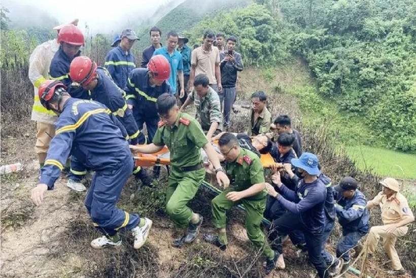 Hiện trường xảy ra vụ tai nạn. Ảnh: Báo Công lý.