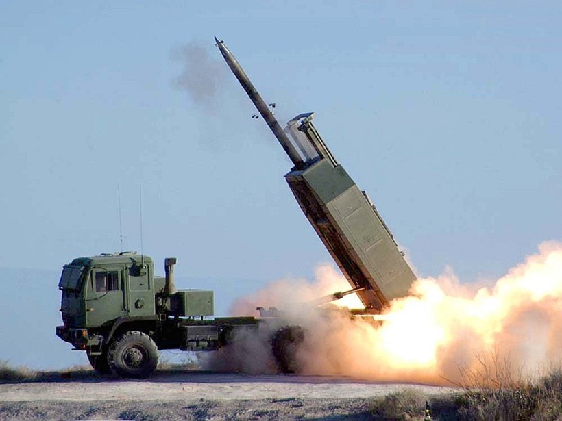 Hệ thống tên lửa HIMARS do Mỹ sản xuất. Ảnh minh họa