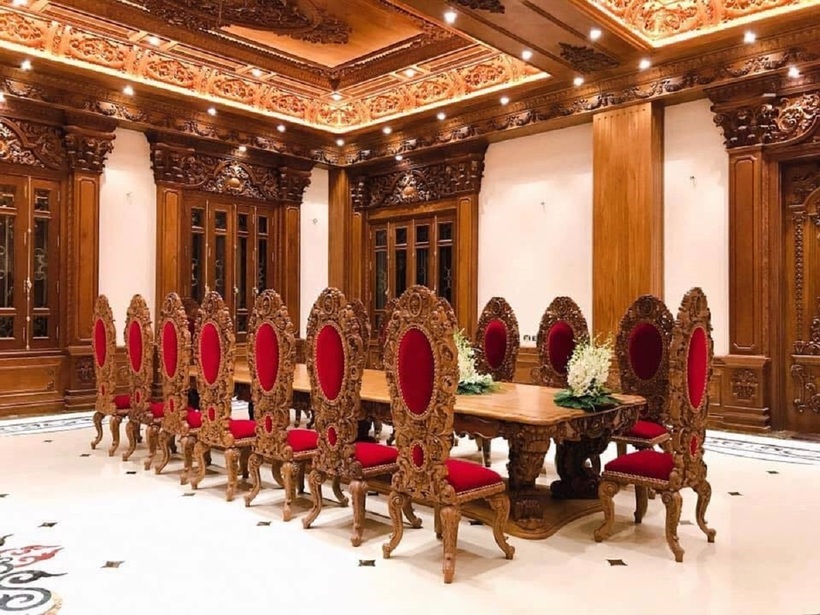 Phòng ăn khiến nhiều người trầm trồ