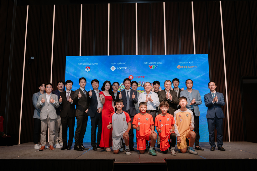 Lễ công bố chương trình Cầu thủ nhí.